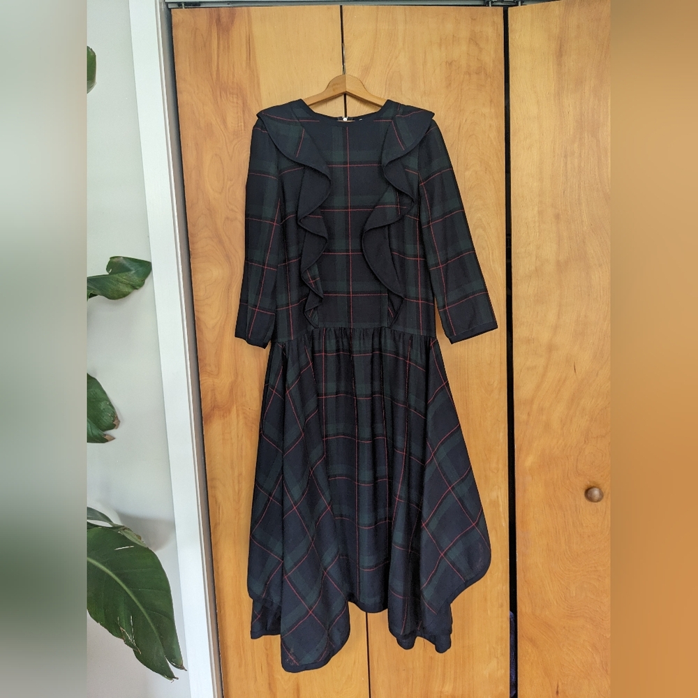 Suno Plaid Dress size 6